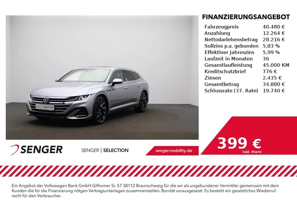 Arteon Shooting Brake R-Line 2,0 l TDI 4MOTION 