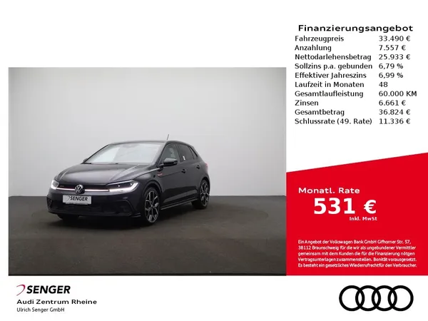 Polo GTI 2.0 TSI OPF IQ.DRIVE Navi Keyless-Go 