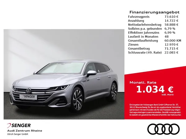 Arteon Shooting Brake 2,0 TDI R-Line 4MOTION 