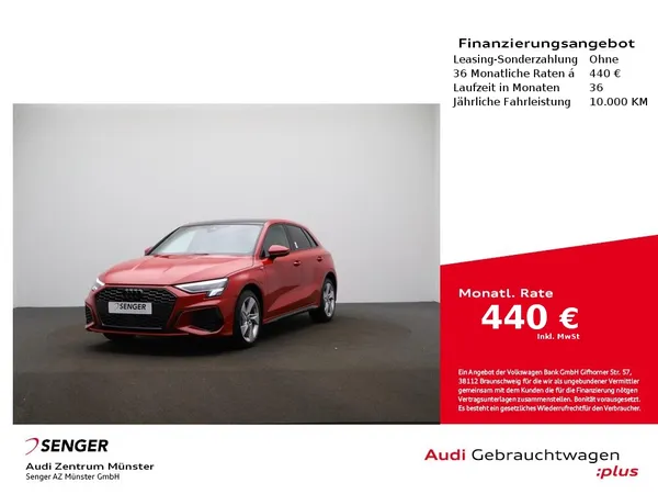 A3 Sportback 40 TFSI e S line S tronic Kamera 